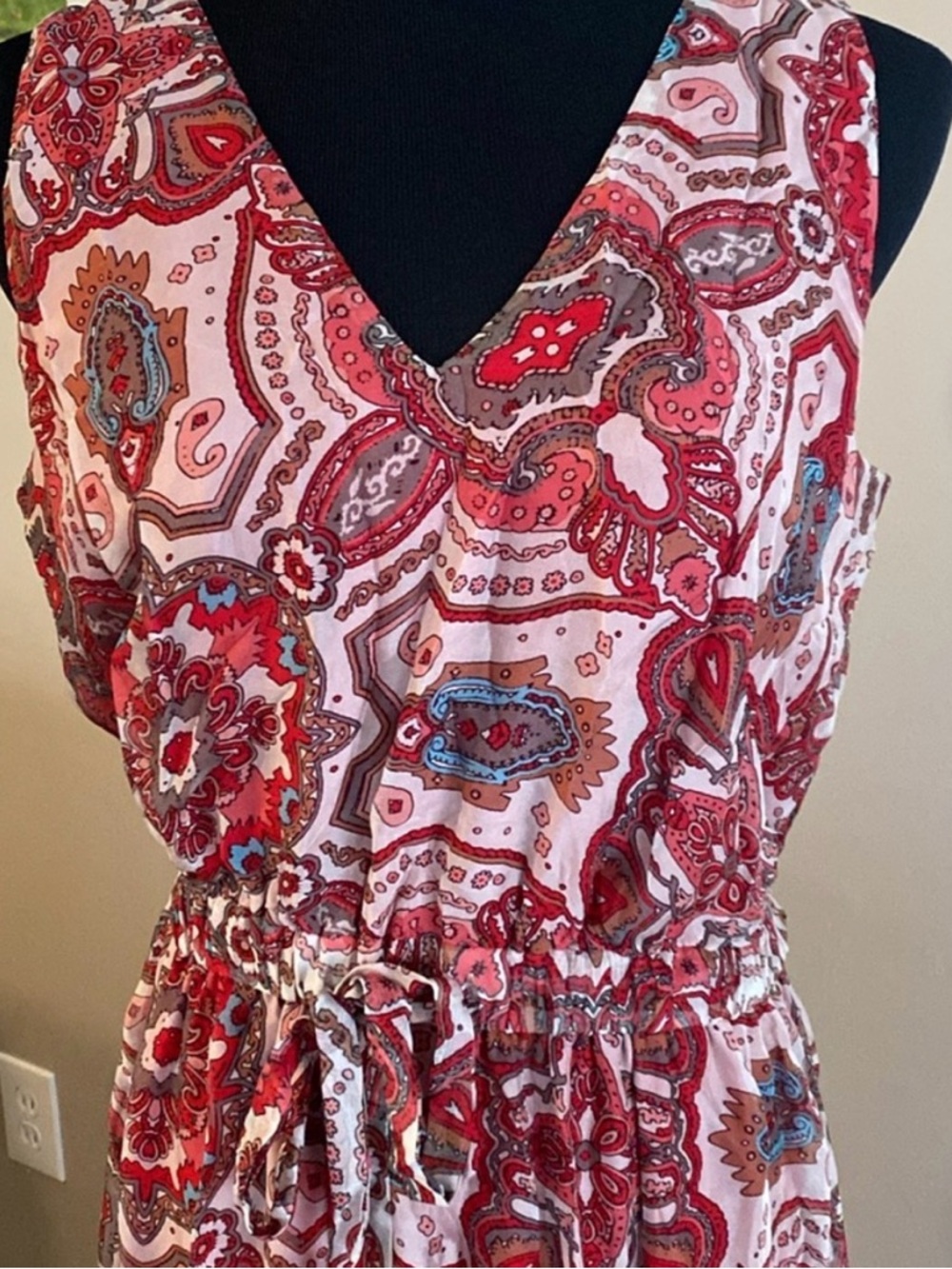 Ramy Brook Savanna Printed High-Low Dress - Picture 7 of 9